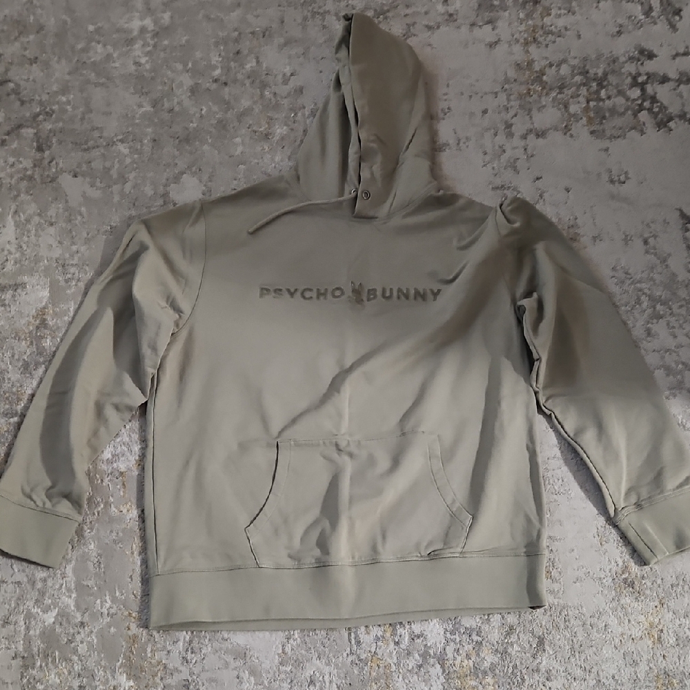 Psycho Bunny Light Gray Pullover